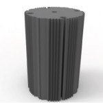 Φωτογραφία Εφαρμογής 1 - Round Foam Acoustic Barrier POLYfon – KiON