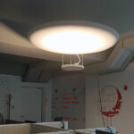 Φωτογραφία Εφαρμογής 2 - Round Acoustic Panels with LED ALPHAcoustic – Kiklos.Fos