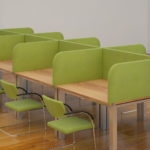 Φωτογραφία Εφαρμογής 9 - Desk Acoustic Partitions ALPHAcoustic – DESK